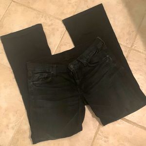 7 for all mankind women’s jeans.  Near perfect condition.  Wide/boot leg.